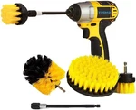 Yihata 4 Pack Drill Brush Attachments Set, Multi-purpose Power Scrubber Cleaning. Fixed Price $15.00.