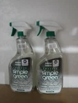 (lot Of 2) Simple Green 0680101219024 Liquid Oz. Cleaner And Degreaser Spray. Fixed Price $22.95.