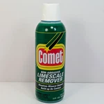 Comet Non-abrasive Limescale Remover 1993 Vintage Squirt Bottle Italy 70% Full. Fixed Price $19.89.
