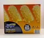 Swiffer Duster Heavy Duty Dusting Kit, Handle + 17 Refills. Fixed Price $26.69.
