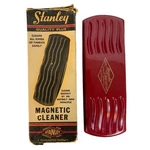 Stanley Magnetic Cleaner Red Black Bakelite Brush Original Box 1950S Upholstery. Fixed Price $22.99.