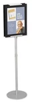 Quartet 7923 Adjustable Sign Stand Size 11 Inch To 40 Metal Silver Colored. Fixed Price $159.99.
