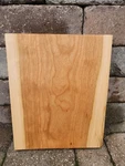 Live Edge Curly Cherry Charcuterie Board - Cutting Butcher Block. Fixed Price $42.99.