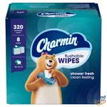 Charmin Flushable Wipes Count 8PK/40CT. Fixed Price $23.93.