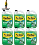 Lot Of 6 Prestone Windshield Washer Fluid With Bug 1 Gallon Each. Fixed Price $42.41.
