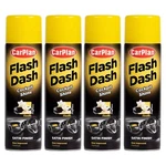 Carplan FSV506 Flash Satin Dashboards Interior Cleaner Vanilla - 500ML X 4. Fixed Price $23.63.