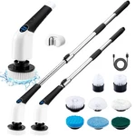 Electric Spin Scrubber, Cordless Cleaning Brush Power Shower Long Ha.... Fixed Price $36.75.