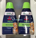(2-PK) Bissell 2X Stain & Odor Portable Carpet Cleaning Machine Formula 32OZ. Fixed Price $37.95.