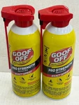 (2) Goof Off Pro Strength Exact Spray Texture Remover For Latex Paint & Adhesive. Fixed Price $18.99.