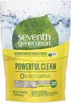 Seventh Generation Auto Dishwasher Detergent Packs, Lemon - 20 Count. Fixed Price $27.99.