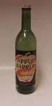 "apple Dapple" Vintage Empty Glass Wine Bottle With Paper Label, Batavia Ny. Fixed Price $19.99.
