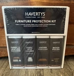 Havertys Home Furniture Care Protection Kit 32 Oz Fabric Wood Leather Brand New. Fixed Price $24.59.