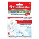 Flush Sparkle Bleach Toilet Cleaning Refills (2-PACK), Fluidmaster 8302P8. Fixed Price $12.48.