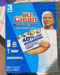 Mr. Original Magic Eraser All-purpose Cleaning Pads With Durafoam. Fixed Price $21.99.