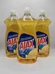 3X Ajax Ultra Triple Action Dish Detergent - Lemon Scent 28OZ Pack. Fixed Price $17.95.