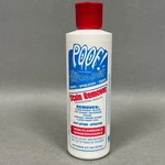 Poof Stain Remover Environmentally Safe Liquid Odorless Non-toxic 8OZ Open Box. Fixed Price $19.99.