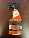 Weiman Cabinet & Wood Furniture Cleans Restores Shine Almond Scent 16OZ Spray. Fixed Price $23.95.