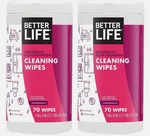 Better Life Natural Allpurpose Cleaning Wipes, Pomegranate Scent, 140 Count. Fixed Price $26.35.