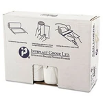 High-density Can Liner, 40 X 48, 45GAL, 16MIC, Natural, 25/ROLL, 10 Rolls/carton. Fixed Price $64.95.
