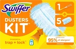 Swiffer Dusters Starter Kit 1 Handle With 5 Disposable Cleaning Set. Fixed Price $7.87.