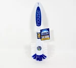Dawn Kitchen Brush With Soft Nylon Bristles And Scraper Blue/white #235082. Fixed Price $13.50.