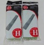 Packages (6 Bags) Hoover Type Vacuum Cleaner Genuine Parts 4010009H 2012. Fixed Price $10.99.
