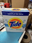Bigger Box Tide Free And Gentle Laundry Detergent Powder He 80 Load 3.1 K 109OZ. Fixed Price $148.00.