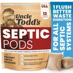 Uncle Todd's Septic Tank Treatment Pods (12-MONTH Supply) Powerful Enzyme. Fixed Price $24.05.