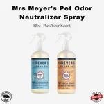 Mrs Meyer's Clean Day Pet Odor Neutralizer Spray 12OZ Fabric & Air Freshener. Fixed Price $17.99.