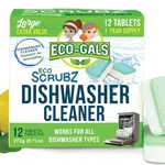 Dishwasher Cleaner - 12 Tablets Month Supply Unscented. Fixed Price $25.71.