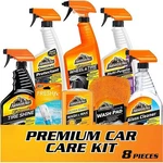 Armor All Premier Care Kit, Wax, Wash Glass Cleaner (8 Piece Kit). Fixed Price $42.99.