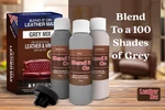 Xl Leather Repair Kit Grey Mix, 6 Full Ounces For Furniture, Jacket, Sofa, Ect. Fixed Price $16.99.