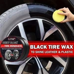 Car Tire Shine Wax Coating Restorer Trim Plastic Leather Polish Kit Auto Rubber. Fixed Price $8.98.