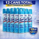 Lysol Disinfectant Spray Fresh 19OZ 12/CASE Commercial Bulk 3624104675. Fixed Price $229.99.