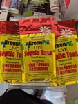 Greenpig Live Tank Treatment Aids In The Breakdown Of Septic Waste 3 Bags. Fixed Price $37.50.