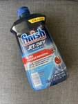 New Finish Jet-dry Ultra 1 Residue Removal Rinse Aid & Drying Agent, 38 Oz. Fixed Price $20.00.