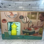 B. Toys Kitchen Play Set Splash Scrub Sink, Working Faucet, Color Change. Fixed Price $29.98.