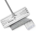 Joymoop Flat Mops, Microfiber For Floor Cleaning And Wall Cleaner, 50" H. Fixed Price $37.95.