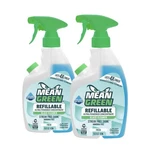 Mean Green Refillable Ultra Powered Glass Cleaner 14.3 Fl Oz (pack Of 2). Fixed Price $35.73.