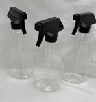 22 Oz Pet 28/400 Clear Bottles Trigger Sprayer Chemical Resistant - Qty 3. Fixed Price $8.95.