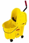 Rubbermaid 35 Qt Plastic Bucket & Wringer 20.1" Long X 36-1/2" High 15.7" W.... Fixed Price $306.43.