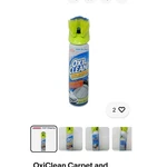 Oxiclean Carpet & Upholstery Cleaner Foam 19 Oz Brush Cap New Scent. Fixed Price $11.19.