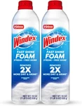 Windex Fast Shine Foam Glass Cleaner No-drip Aerosol Spray 19OZ Pack Of 2 Twin. Fixed Price $33.90.