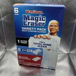 Mr. Magic Eraser Variety Pack Multi-purpose Cleaner Pads 6 Count New. Fixed Price $15.00.