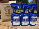 Microban 24 Hour Citrus Scent 6 Pack Bathroom Cleaner Disinfectant 32OZ. Fixed Price $39.99.