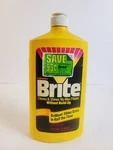 Vintage Brite Wax Floor Cleaner Johnson 32 Oz 1982 Full Nos Discontinued. Fixed Price $20.00.