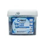 Pak-it X-treme Window Cleaner Packets Pleasant Scent Of 50. Fixed Price $42.89.