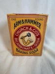 Vintage Arm & Hammer Church Co Baking Soda Box Lb 1950S Advertising. Fixed Price $24.99.