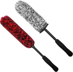 2PCS Microfiber Wheel & Bendable Rim Cleaner Brush, 16 Inch Long Handle.... Fixed Price $24.69.