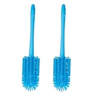 2X One-piece Pipe Brush, 16" Long, 3.1" Round Medium, Blue (5382803) Vikan. Fixed Price $16.99.